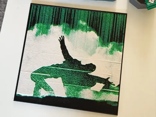 Minimalist Slim Frame for 20x20 cm HueForge Prints
