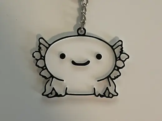 Axolotl Schlüsselanhänger (AMS/WITHOUT AMS)