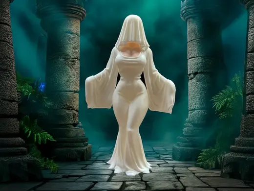 Ghost Lady – Mystische Tempelwächterin