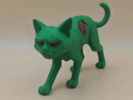 The Cursed Cat of the Graveyard