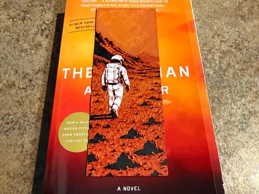 The Martian - Andy Weir Inspired Bookmark