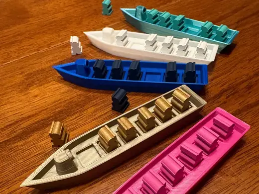 Finspan Diver token boats