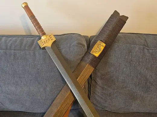 Sokka's space sword from Avatar the Last Airbender