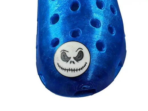 Jack Skellington Croc Shoe Charm (Jibbitz)