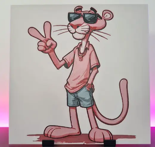 The Pink Panther - Hueforge 200x200