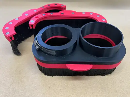 80mm Spindle Dust Shoe with 4" Dust Collection