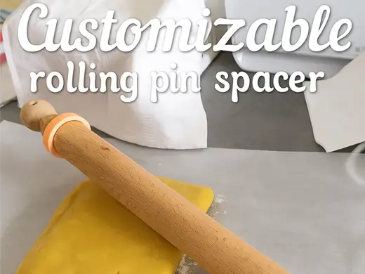 Customizable Rolling Pin Spacer!