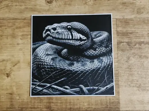 Anaconda snake - hueforge