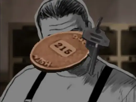 Hotel Dusk Room 215 keytag