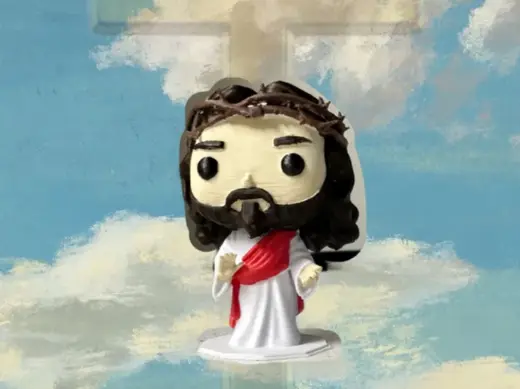 Jesus Christ Christian Funko Pop style figure