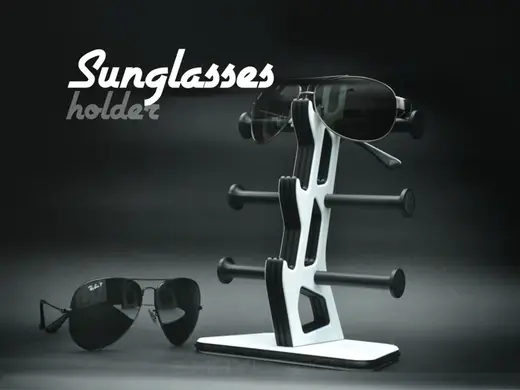 Sunglasses Stand - Fast & Easy Print