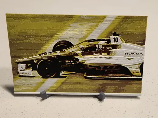 Alex Palou Indy 500 Winning Hueforge