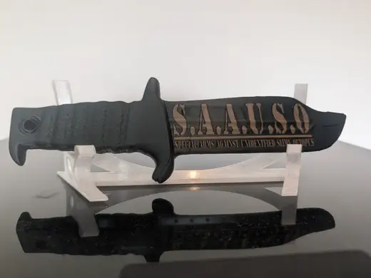 ASSASSINATION CLASSROOM KORO SENSEI KNIFE AND REST
