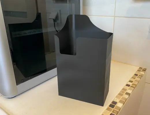 Lightweight and Speedy Poop Bin for(X1C, P1S, P1P)