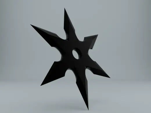 Real life Shuriken - Easy to Print