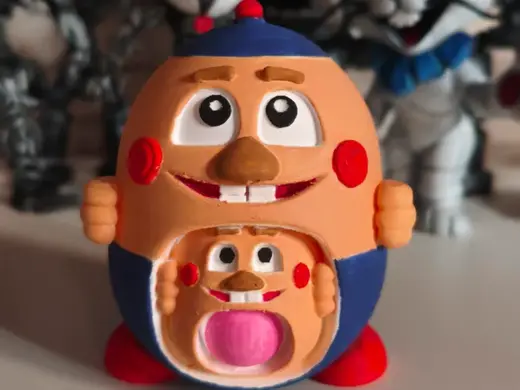 Figura de EggBaby de FNAF 6