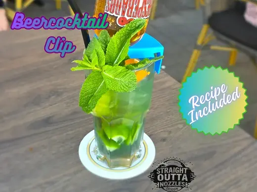 Bier Cocktail Flaschen-Clip - Coronarita/Salrita