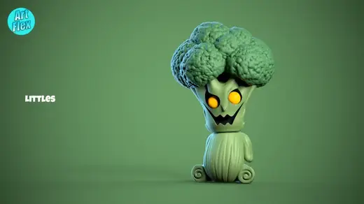 Flexi Broccolis Print In Place