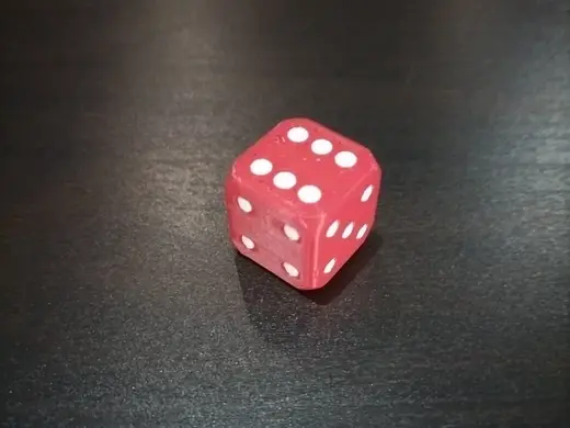 Dado de Juego 3D / 3D Game Dice – 16 mm
