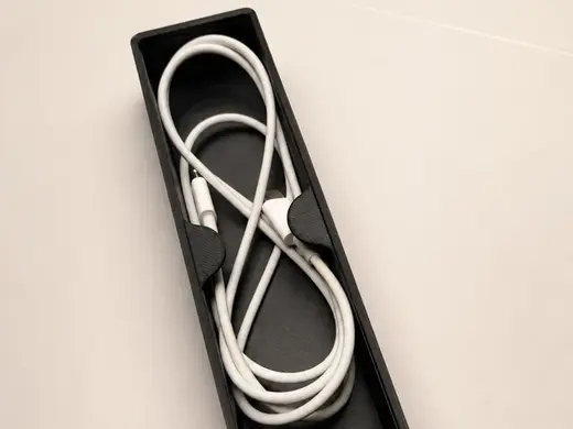 Gridfinity Cable Holder 1x4 - USB Cable Organizer