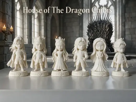 House of The Dragon Chibi Set