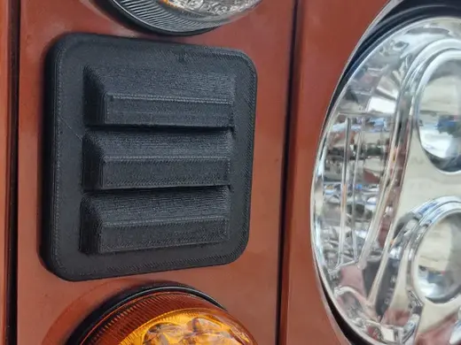 Land Rover defender horn vent