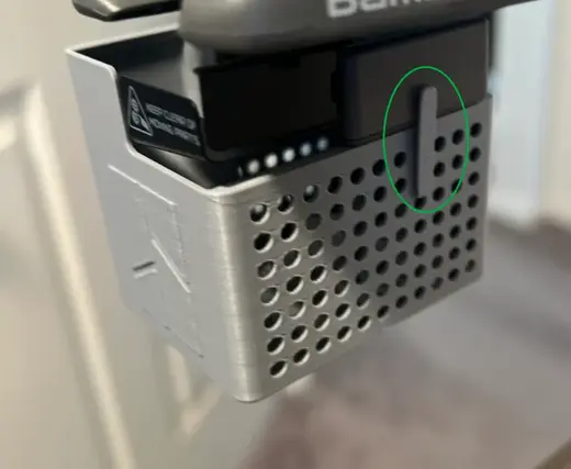 Clip for Compact Purge Waste Bin by Flowers3D