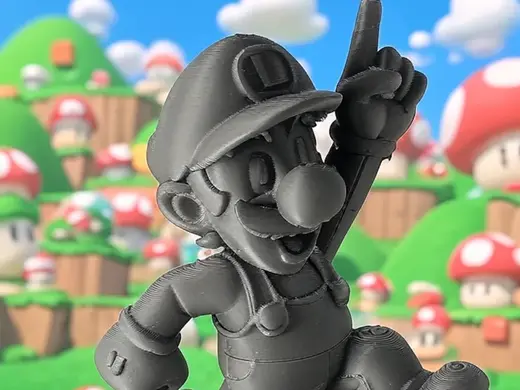 Luigi super saut