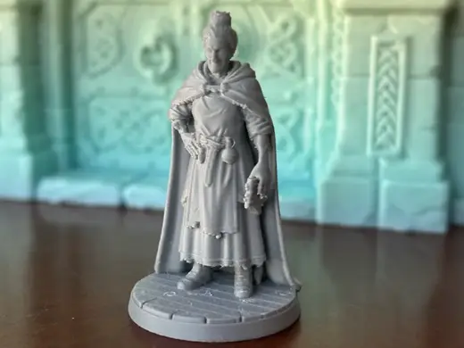 Dnd Elderly Shopkeeper Cook Woman Miniature