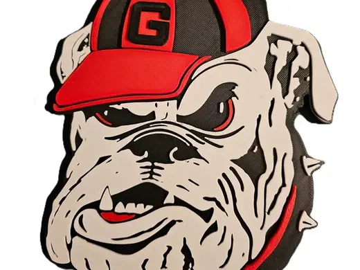 Vintage UGA Hype Chain Necklace Pendant