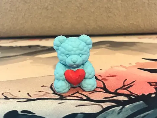 Cute Teddy Bear with Heart