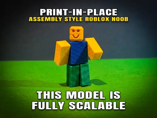 Custom Assembly Roblox Noob (Articulated Toy)