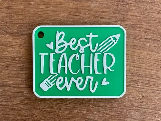 Best Teacher Keychain / Gift Idea/ School