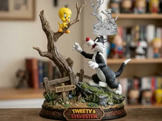 DIORAMA PIOLIN Y SILVESTRE