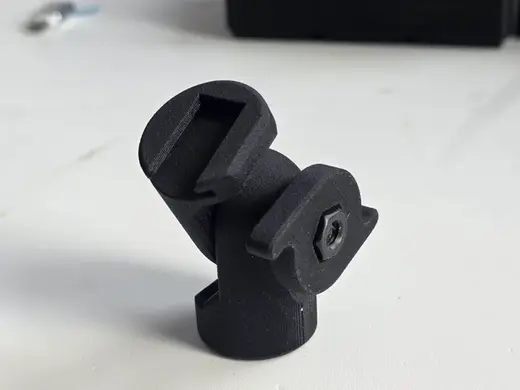 3/8"-16 Tilting Cold Shoe Microphone Mount