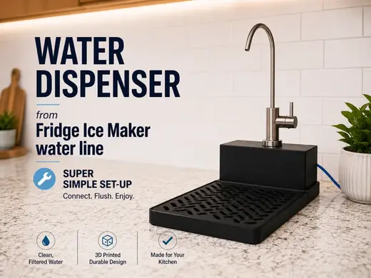 Water Dispenser (from Ice Water Line)