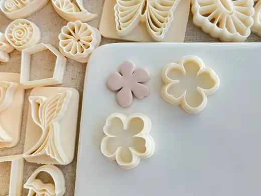 flower polymer clay cutters Jewelry-making tools