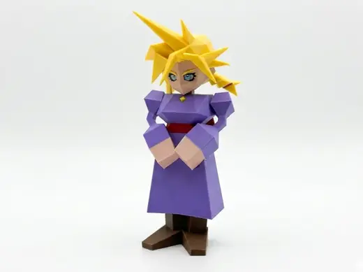 Final Fantasy VII - CLOUD DRESS - MULTIPART - FF7