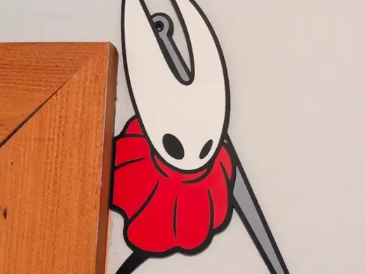 Hornet Frame Sitter - Hollow Knight 2 Fan Art