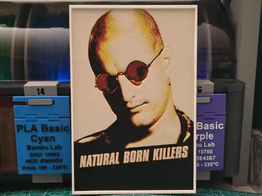 Natural Born Killers Movie Poster - Hueforge Art