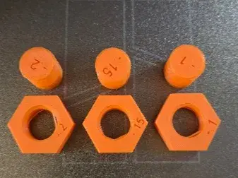 Simple Screw Thread Calibration Test