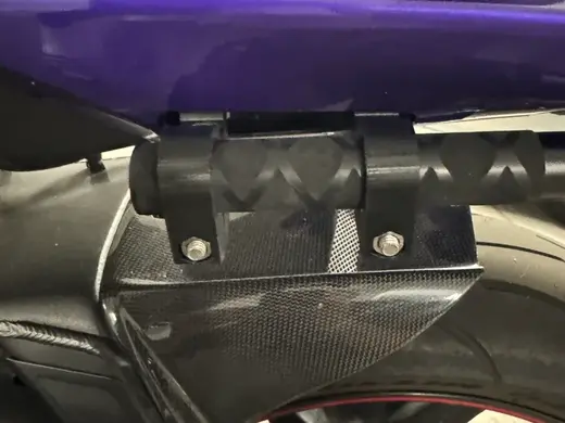 Insta360 X5 rear mount for Yamaha R6 RJ15