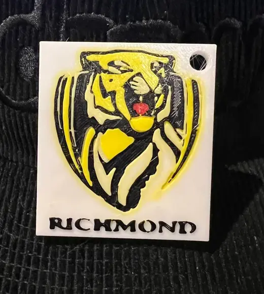 afl richmond keychain