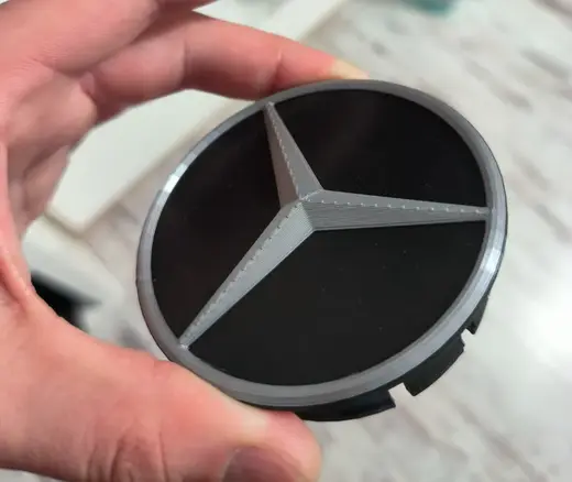 Mercedes-Benz wheel cap 75mm