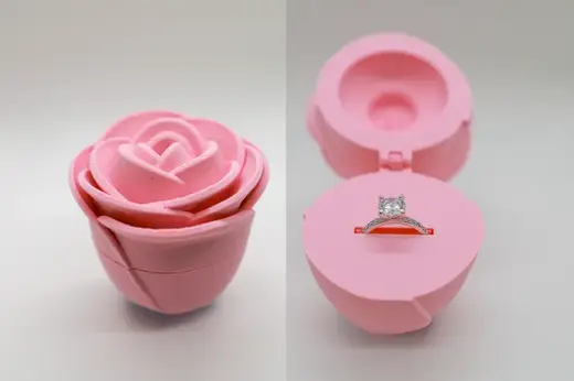 Rose Ring Box! (Print in Place)
