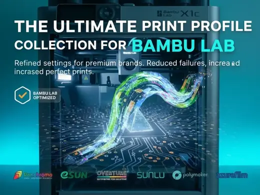 “Ready-to-Print” Filament Profiles for Bambu Lab