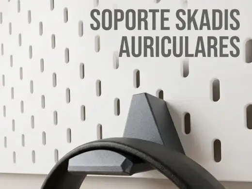 Ikea Skadis - Soporte auriculares pequeño y fuerte