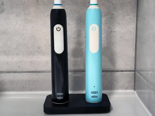 Dual Toothbrush Holder for Oral-B