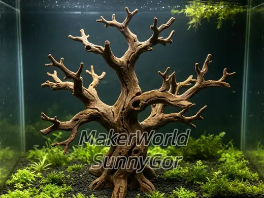 《时光的年轮》造景摆件