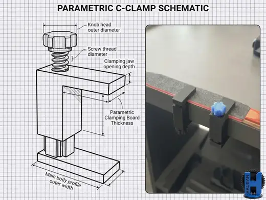 C-Clamp V2: Hidden Mechanism Design